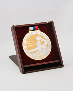 Медаль корпоративная в подставке-трансформере